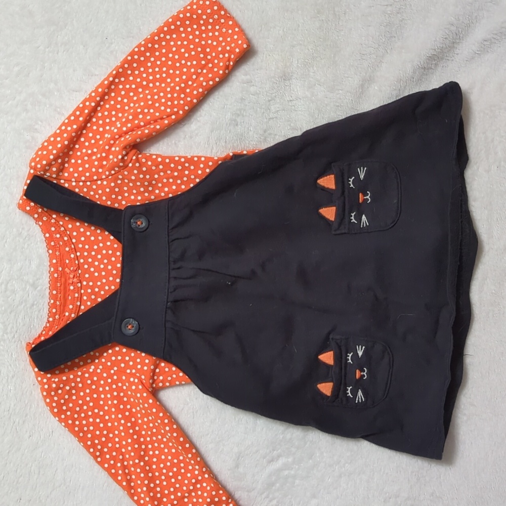 Carter's Halloween Cat Outfit, 6m